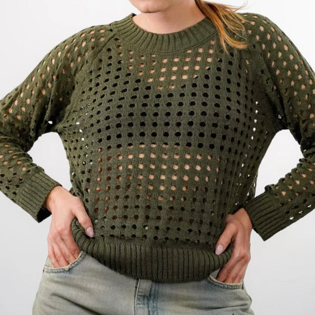 SUSY MIX MAGLIA TRAFORATA
