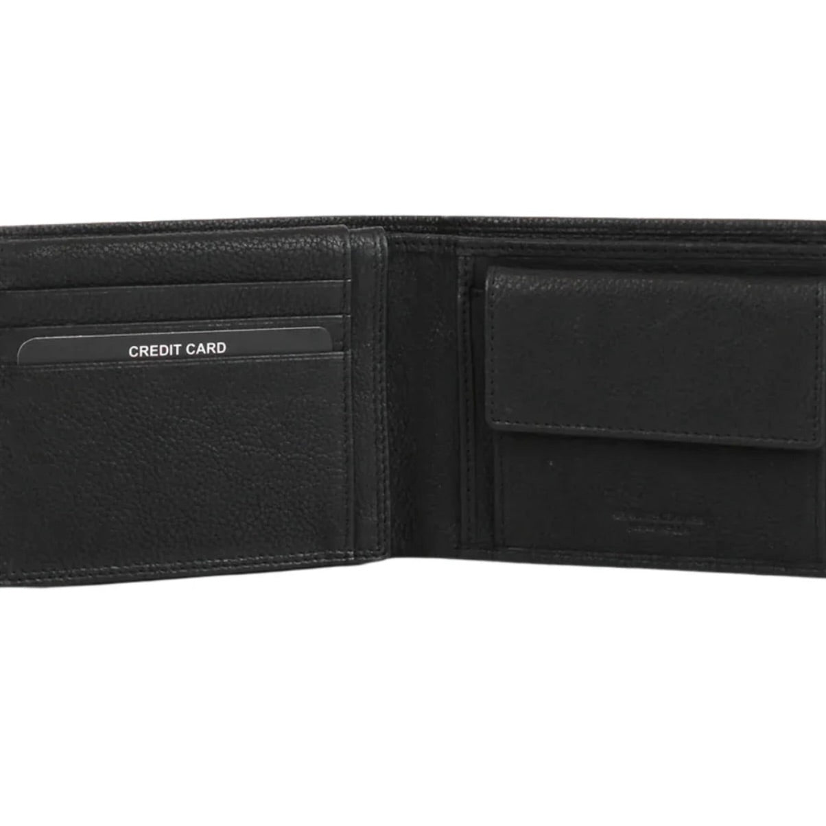 Y NOT COIN AND CARD WALLET WITH FLAP