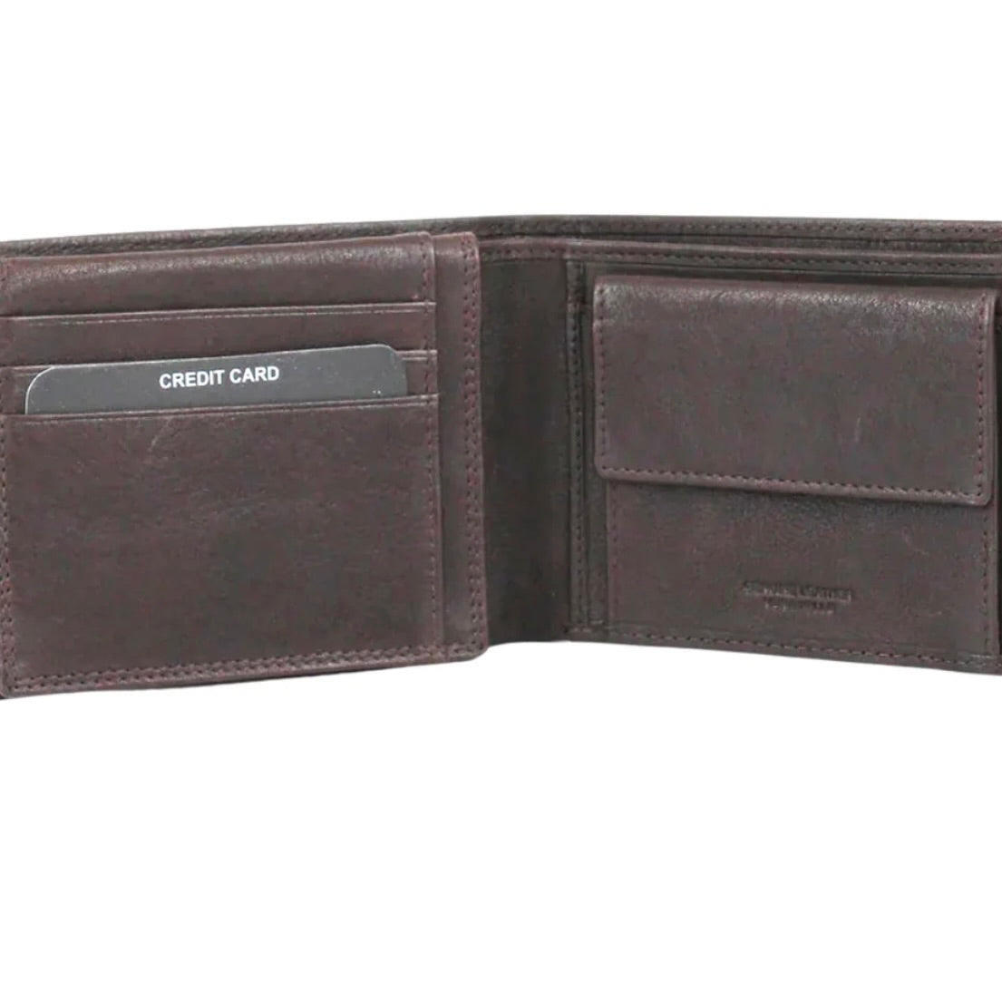 Y NOT COIN AND CARD WALLET WITH FLAP