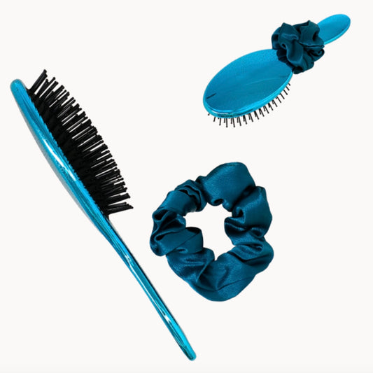 CAMOMILLA SET SPAZZOLA CON SCRUNCHIE