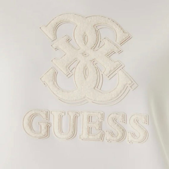 GUESS ABITO IN FELPA CON LOGO SOPRA-ELEVATO
