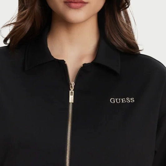 GUESS GIACCA CROP CON ZIP