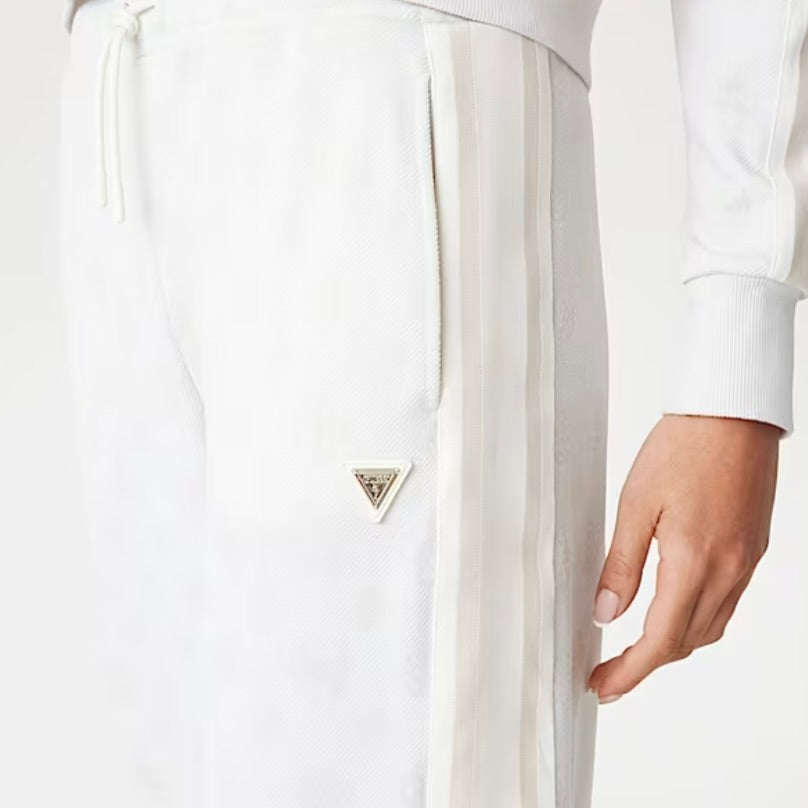 GUESS PANTALONE TUTA LOGATO CON BANDA LATERALE