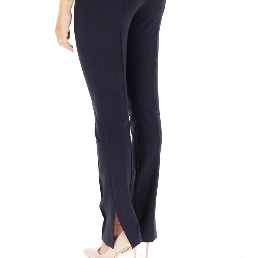 VICOLO PANTALONE STRETTO CON SPACCHETTO ALLA CAVIGLIA GESSATO