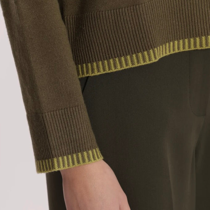 Mimì-muà MAGLIA CON DETTAGLI  BICOLOR
