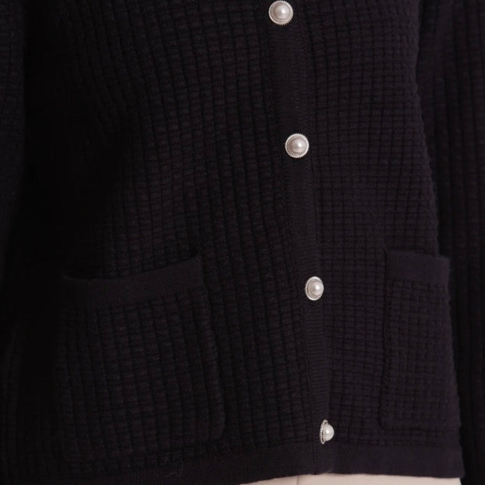 Mimì-Muà MAGLIA CARDIGAN NIDO D'APE