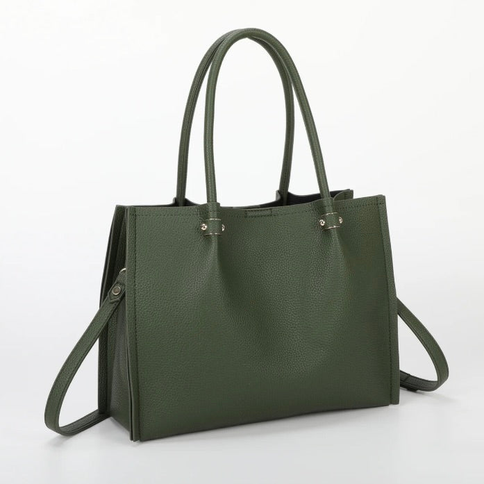 Mimì-Muà BORSA A SPALLA CON RIFINITURE IN TINTA