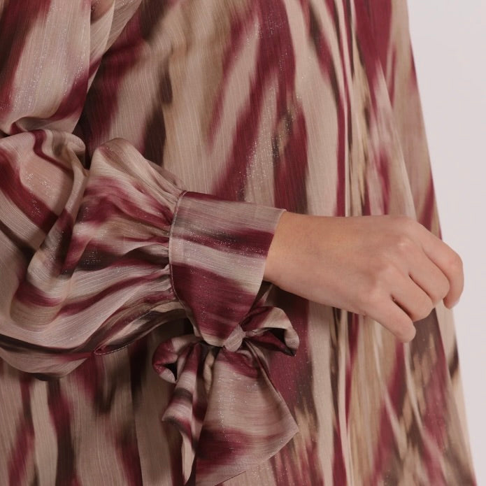 Mimì-Muà BLUSA CON FUSCIACCA FANTASIA PARADISEA