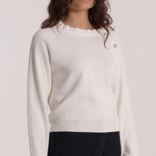 Mimì-Muà MAGLIA CON BOTTONI GIOIELLO