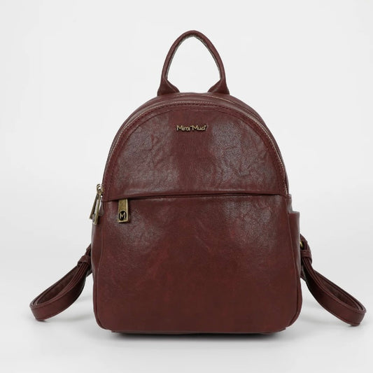 Mimì-Muà ZAINO CON ACCESSORI IN OTTONE MOSTO