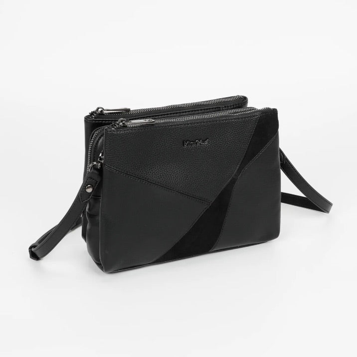 Mimì-Muà BORSA A TRACOLLA CON PATCHWORK
