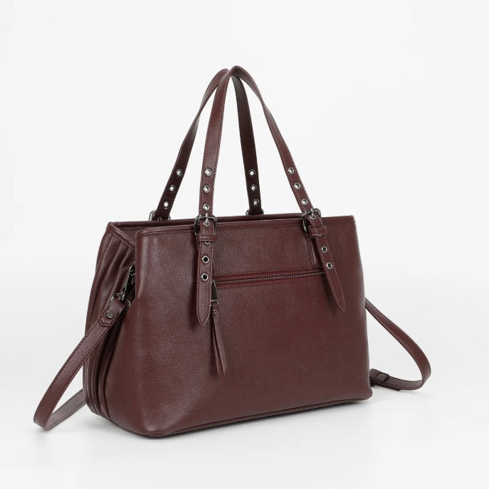 Mimì-Muà BORSA SHOPPING PLISSETTATA