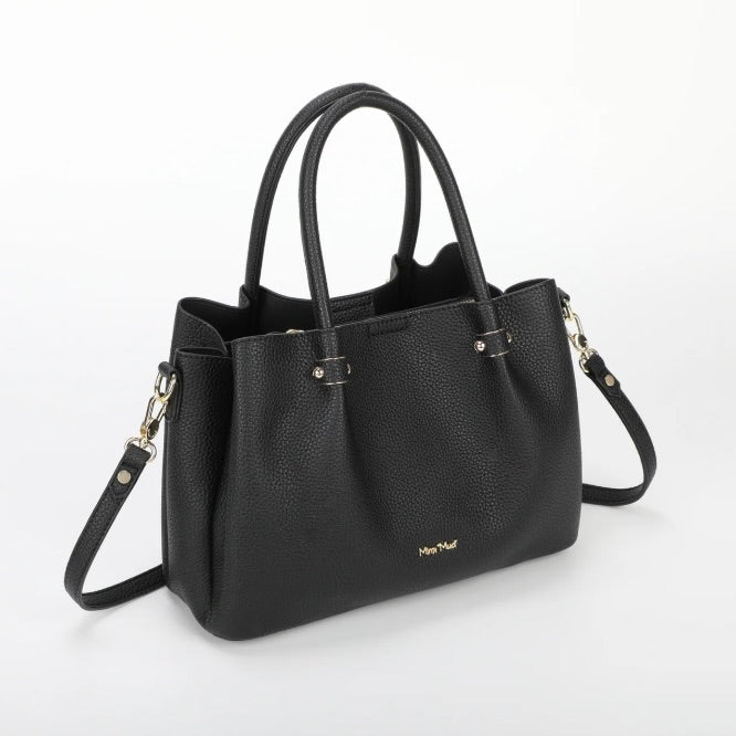 Mimì-Muà BORSA A MANO CON RIFINITURE IN TINTA