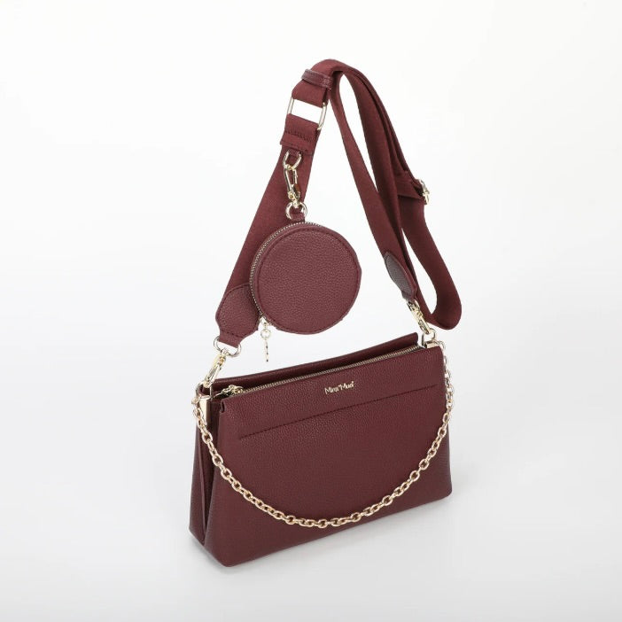Mimì-Muà BORSA A TRACOLLA CON DETTAGLIO APPESO