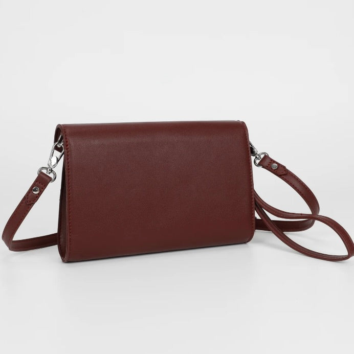 Mimì-Muà BORSA A TRACOLLA CON EFFETTO VENTAGLIO