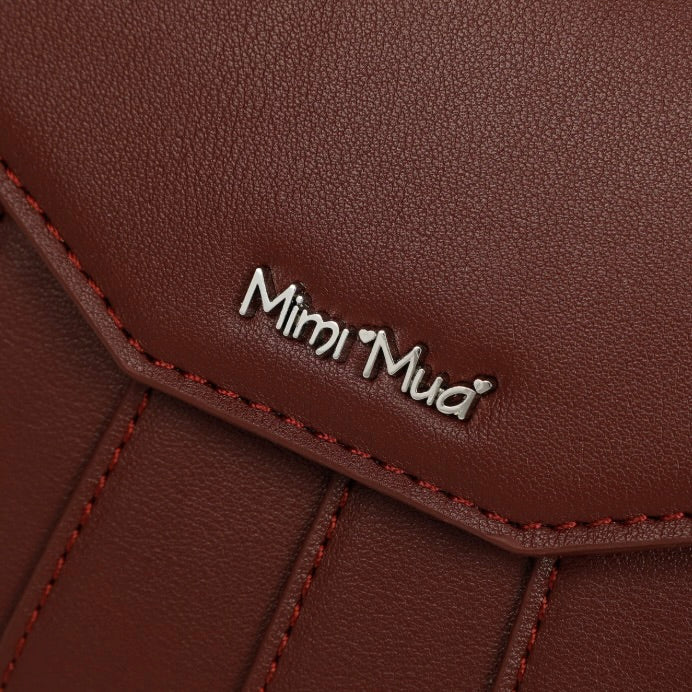 Mimì-Muà BORSA A TRACOLLA CON EFFETTO VENTAGLIO