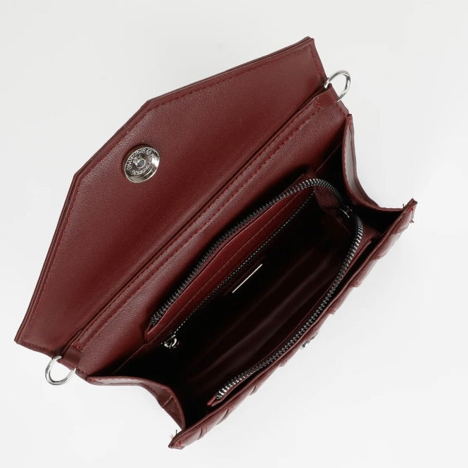 Mimì-Muà BORSA A TRACOLLA CON EFFETTO VENTAGLIO