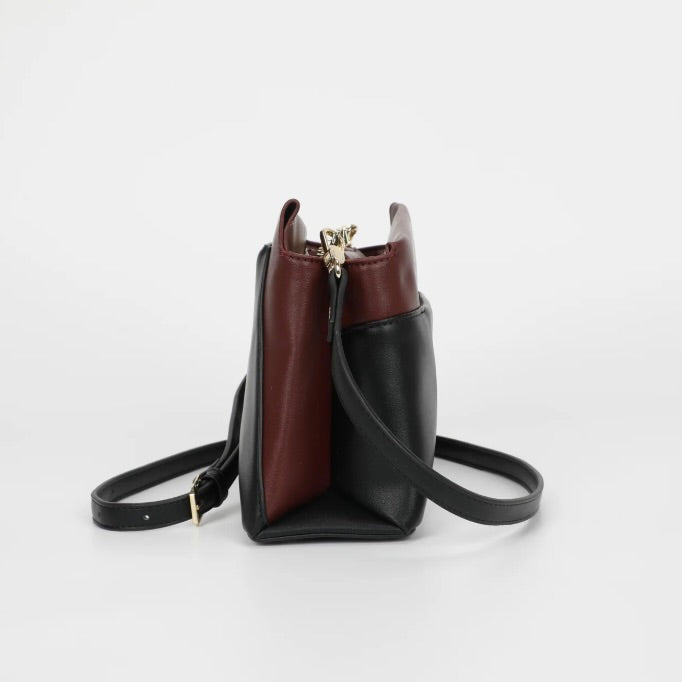 Mimì-Muà BORSA A TRACOLLA BICOLOR