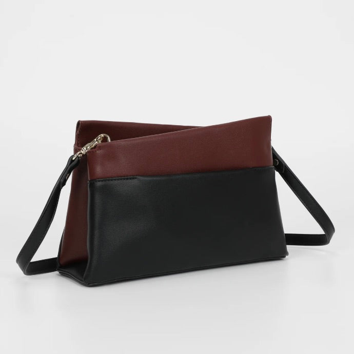 Mimì-Muà BORSA A TRACOLLA BICOLOR