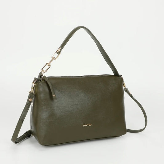 Mimì-Muà BORSA A SPALLA CON DETTAGLIO OCCHIELLI