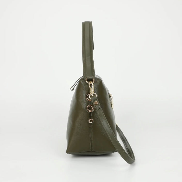 Mimì-Muà BORSA A SPALLA CON DETTAGLIO OCCHIELLI