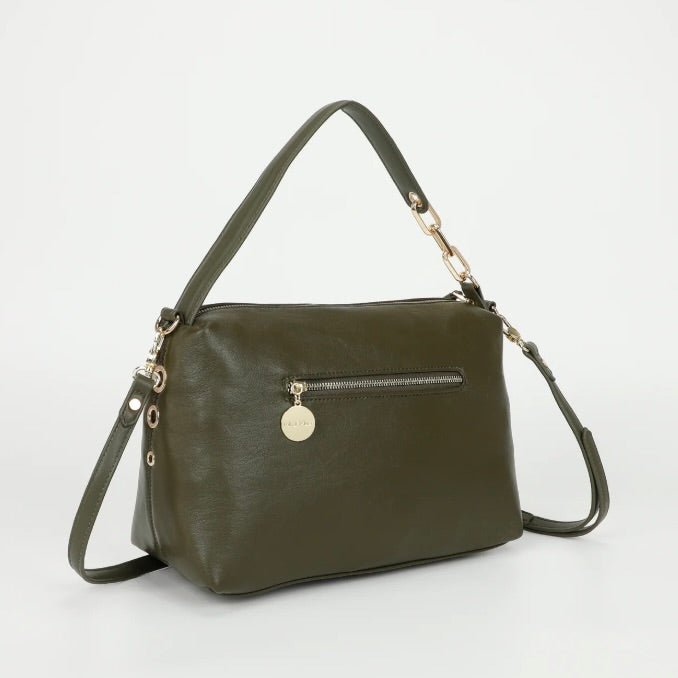 Mimì-Muà BORSA A SPALLA CON DETTAGLIO OCCHIELLI