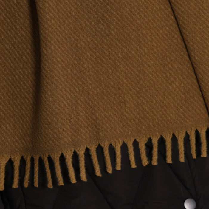 Mimì-Muà SCIARPA TINTA UNITA CON FRANGE CORTE