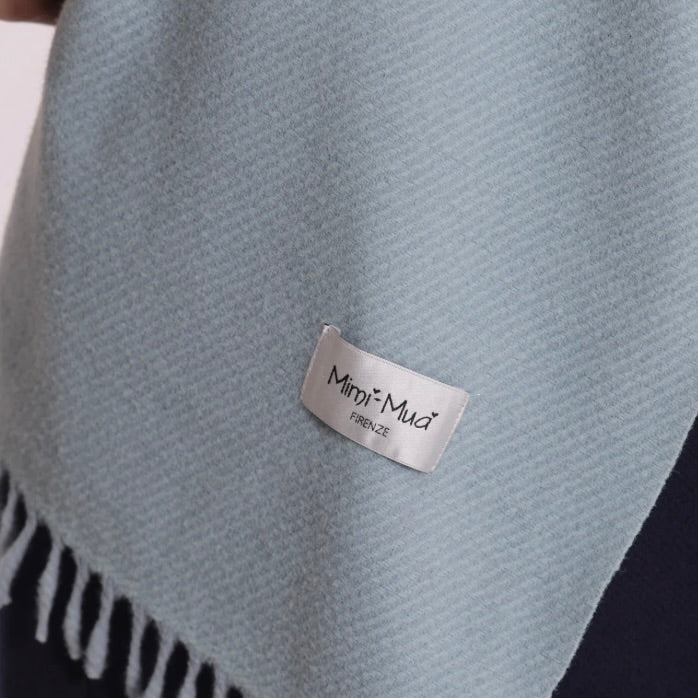 Mimì-Muà SCIARPA TINTA UNITA CON FRANGE CORTE