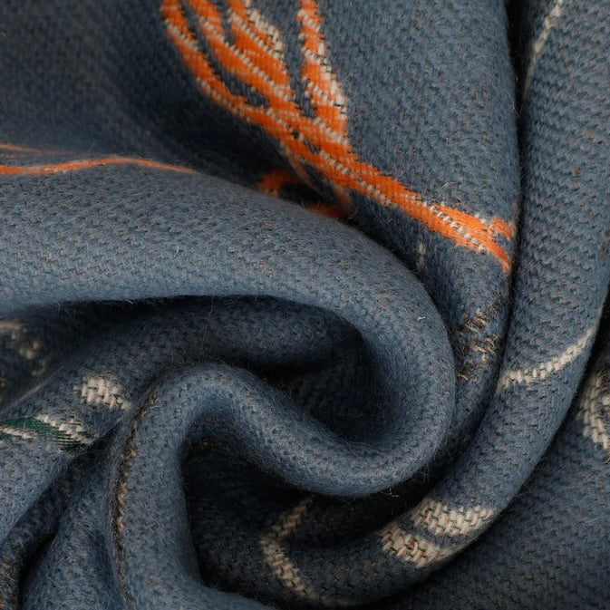 Mimì-Muà SCIARPA CON DISEGNO DI FIORI