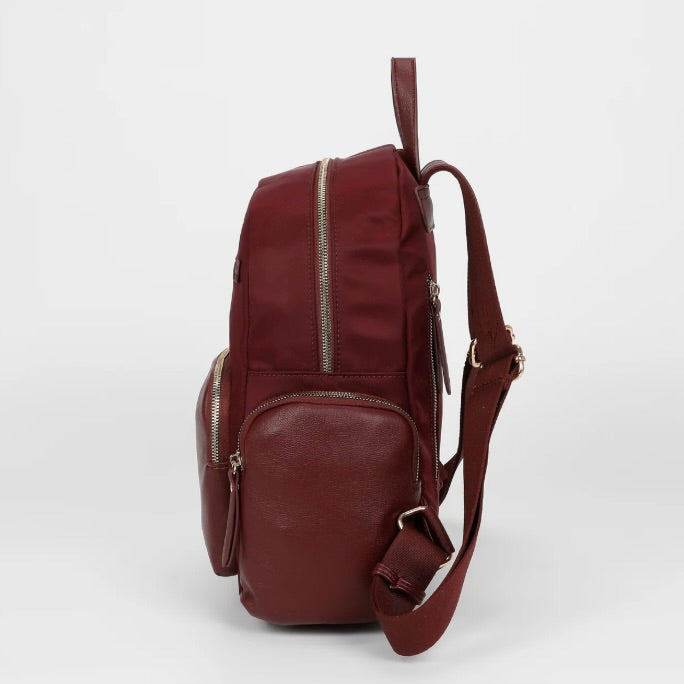 Mimì-Muà ZAINO IN NYLON CON DETTAGLI IN PU