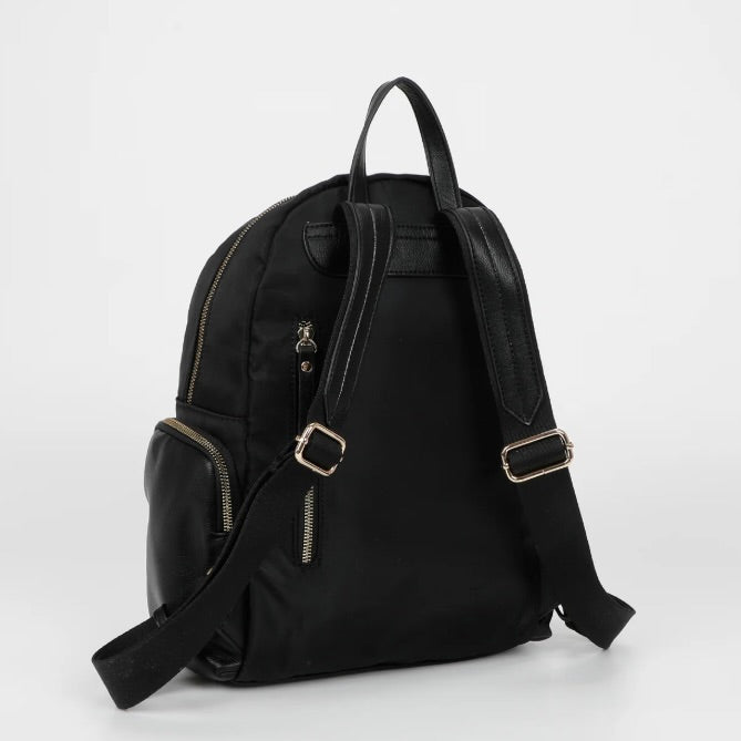 Mimì-Muà ZAINO IN NYLON CON DETTAGLI IN PU