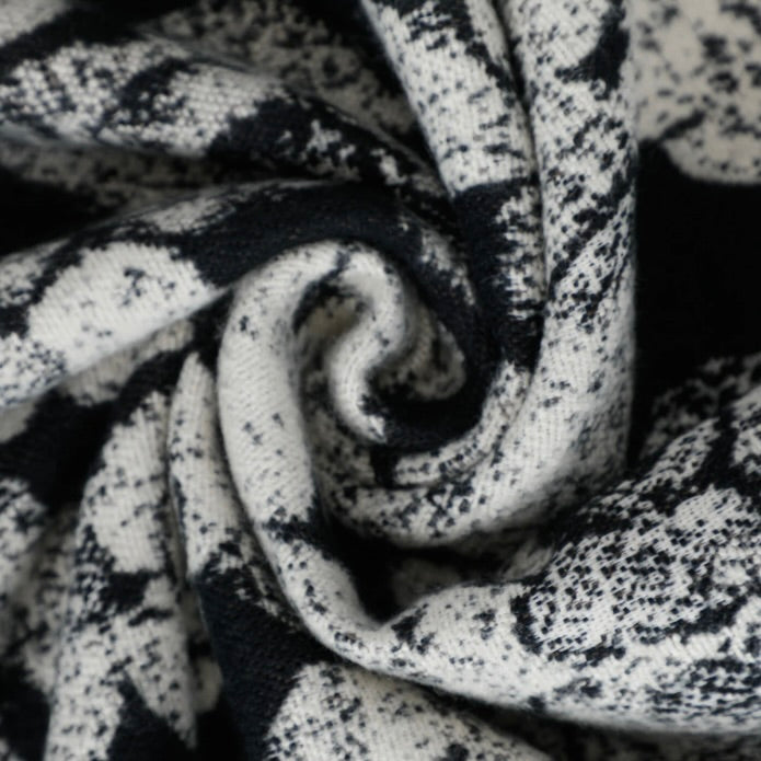 Mimì-Muà SCIARPA CON FIORI E CORNICE