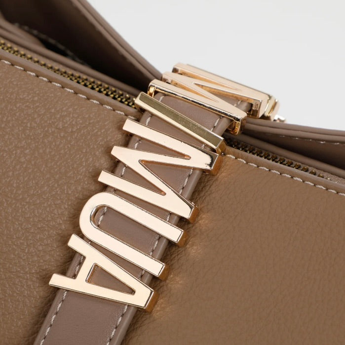 Mimì-muà BORSA A TRACOLLA CON LETTERE