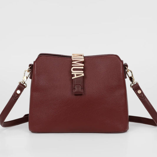 Mimì-muà BORSA A TRACOLLA CON LETTERE