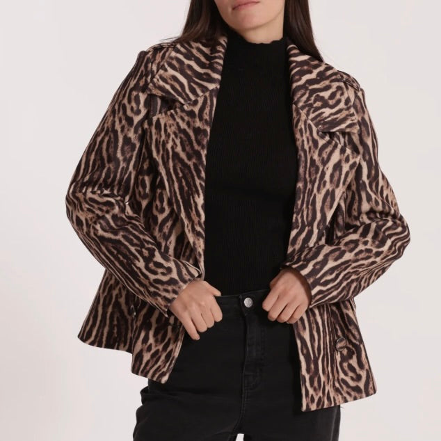 Mimì-Muà GIACCONE ANIMALIER