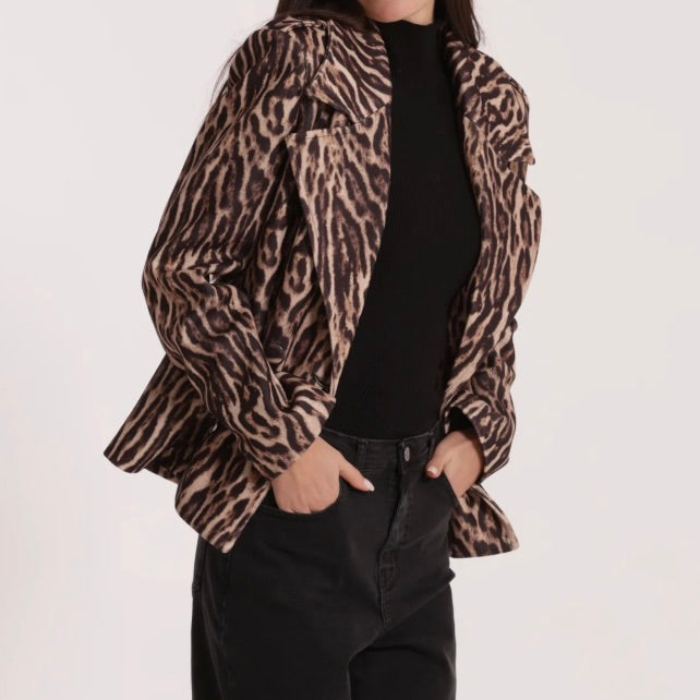 Mimì-Muà GIACCONE ANIMALIER