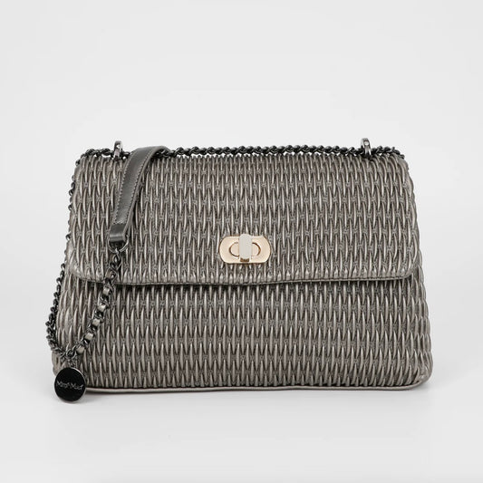 Mimì-Muà BORSA A SPALLA TRAPUNTATA