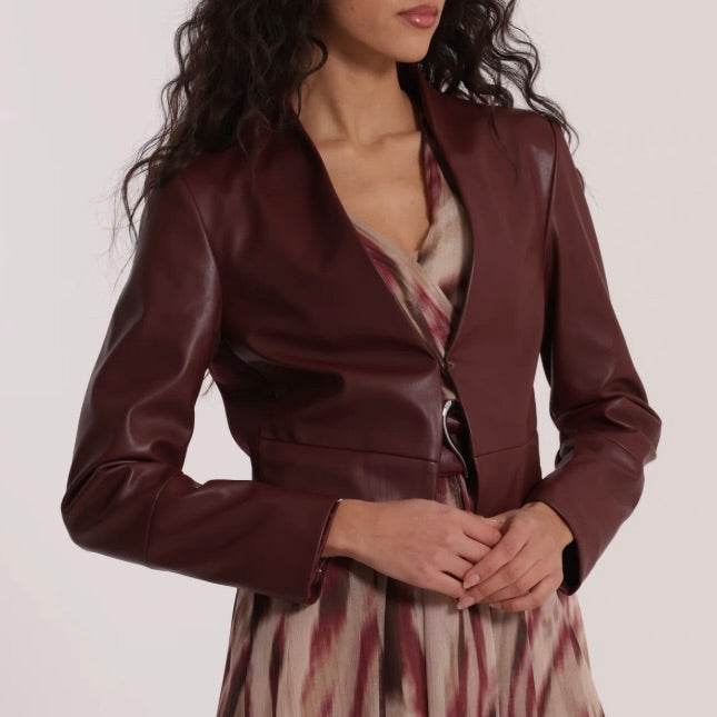 Mimì-Muà GIUBBOTTO CORTO IN SIMIL PELLE