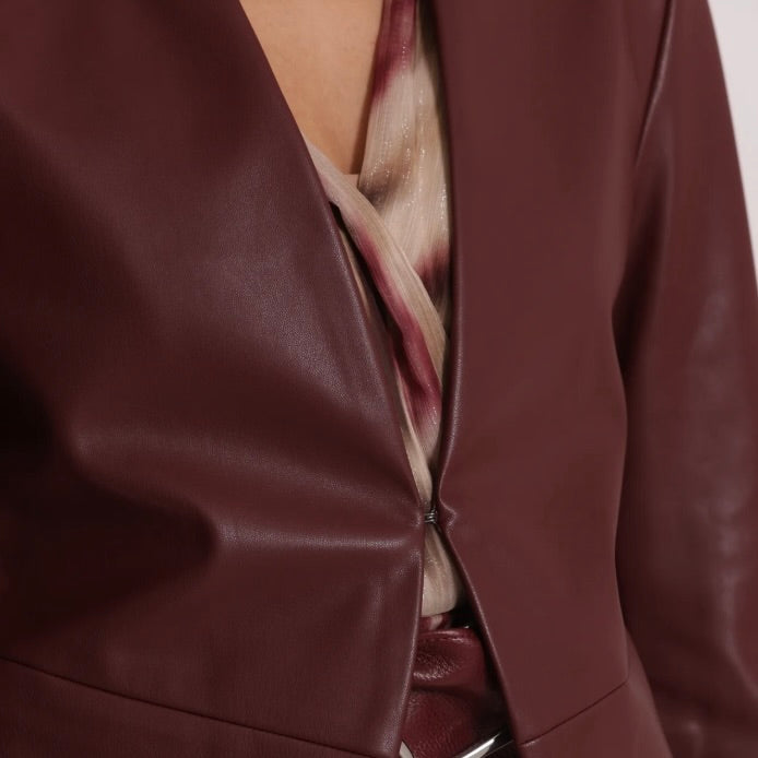 Mimì-Muà GIUBBOTTO CORTO IN SIMIL PELLE