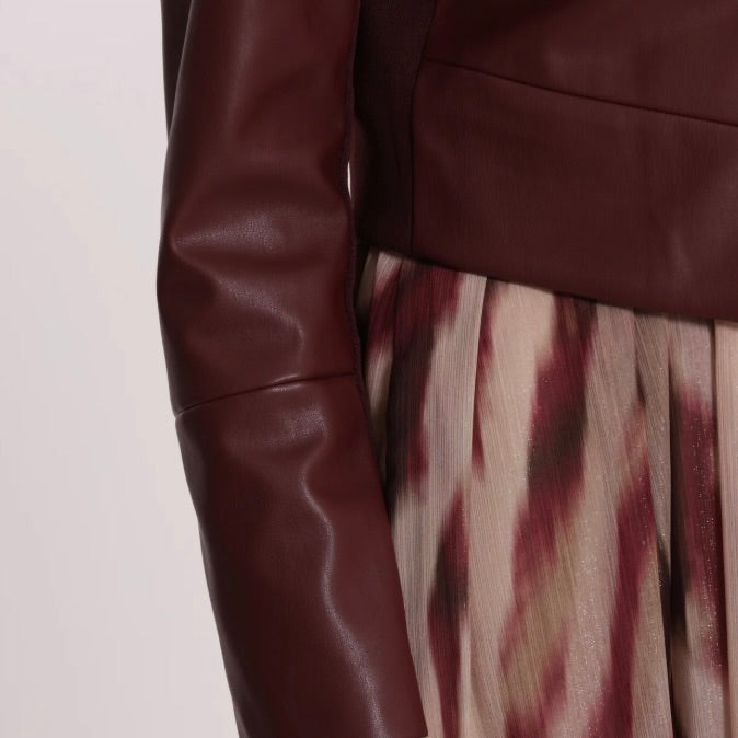 Mimì-Muà GIUBBOTTO CORTO IN SIMIL PELLE