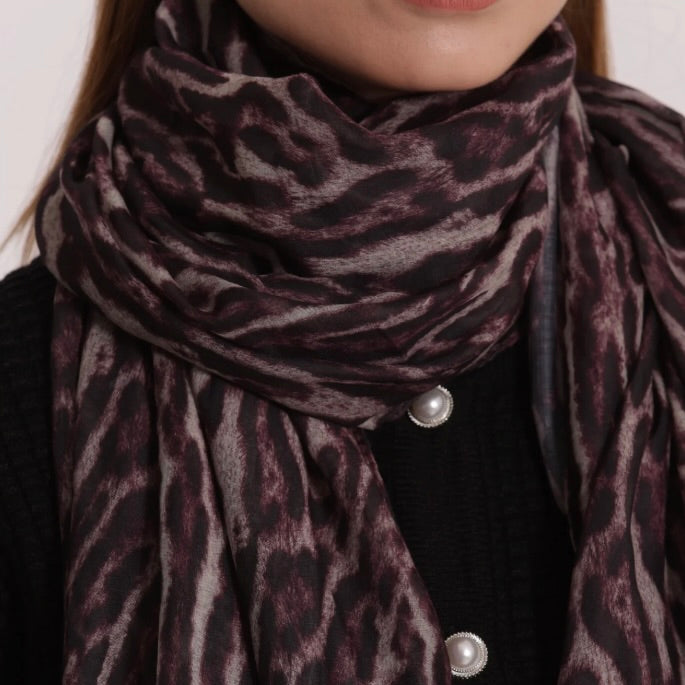 Mimì-Muà FOULARD IN FANTASIA ANIMALIER