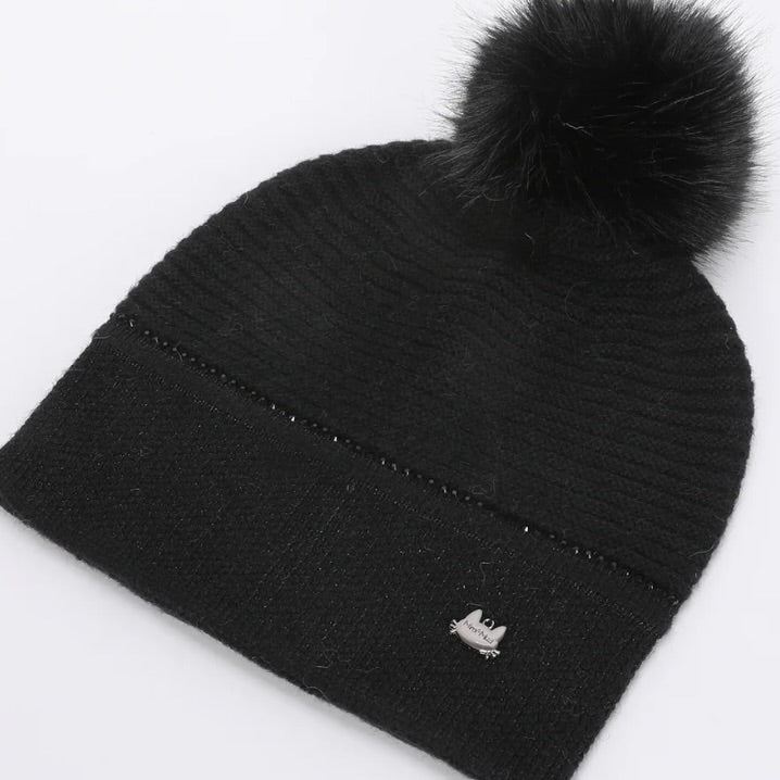 Mimì-Muà BERRETTO CON DETTAGLIO LUREX E STRISCIA DI STRASS