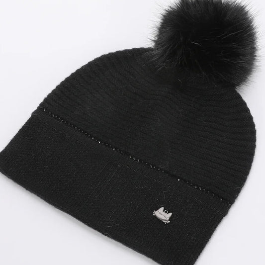 Mimì-Muà BERRETTO CON DETTAGLIO LUREX E STRISCIA DI STRASS