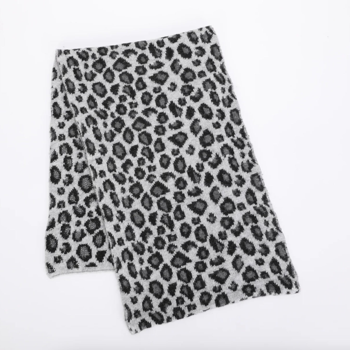 Mimì-Muà  SCIARPA LEOPARDATA CON STRASS