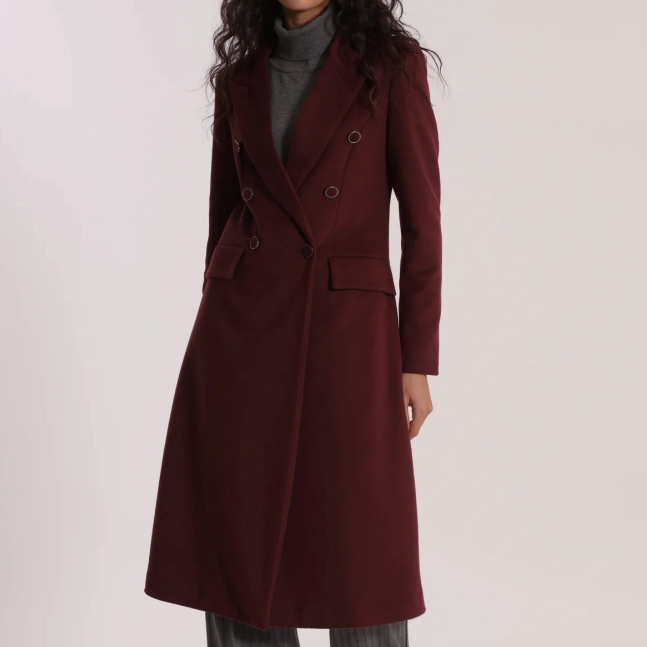 Mimì-Muà CAPPOTTO LUNGO DOPPIO PETTO