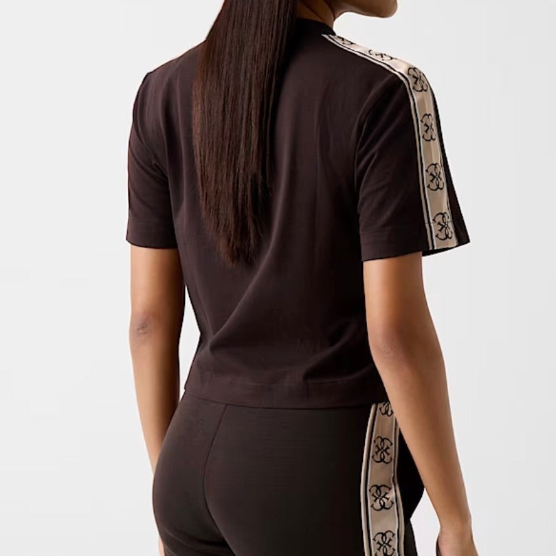 GUESS T-SHIRT CON BANDA LOGATA