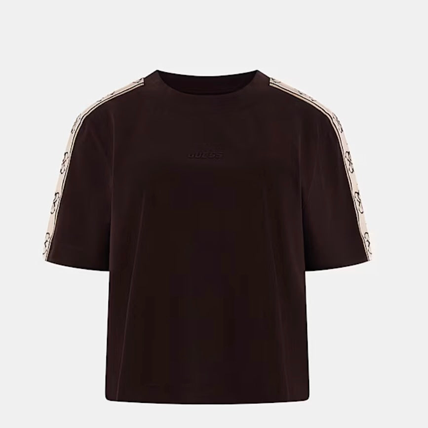 GUESS T-SHIRT CON BANDA LOGATA