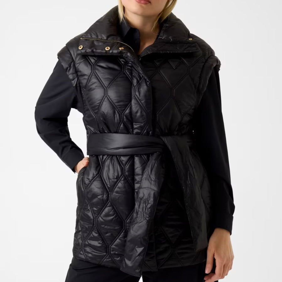 GUESS GILET CON CAPPUCCIO