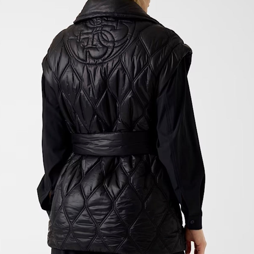 GUESS GILET CON CAPPUCCIO
