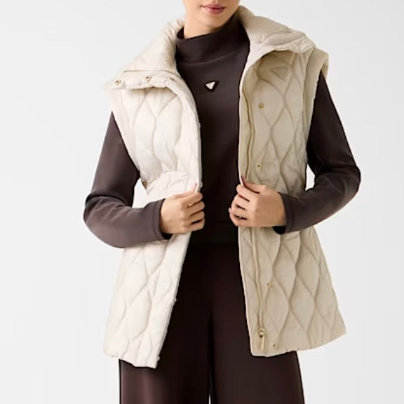 GUESS GILET CON CAPPUCCIO